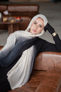 Black x Beige Linen Double Tone
