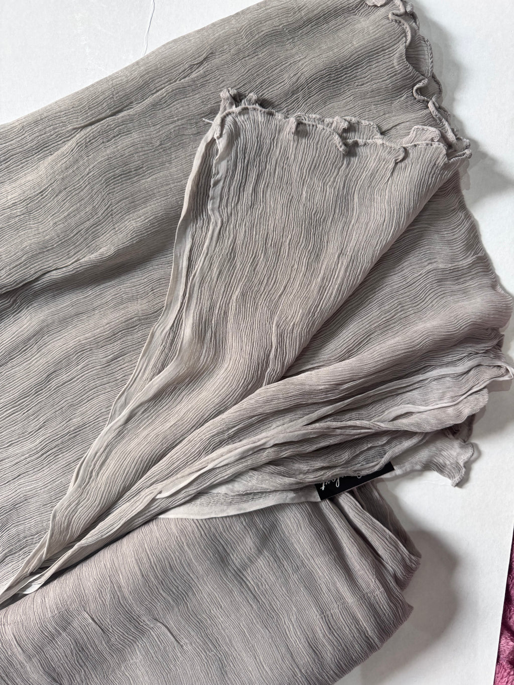 Indian linen in Light gray