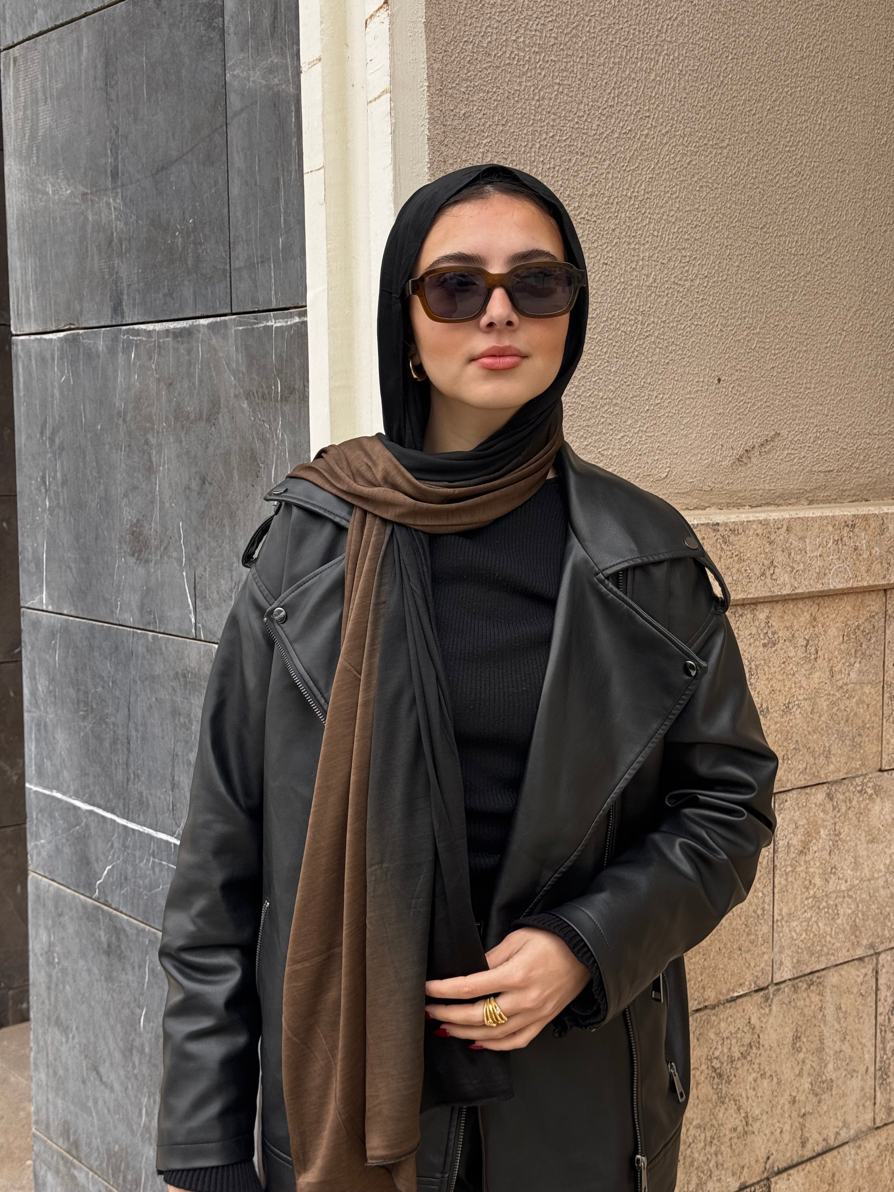 Gradiant Kuwaiti in Black x Brown "GK-5"
