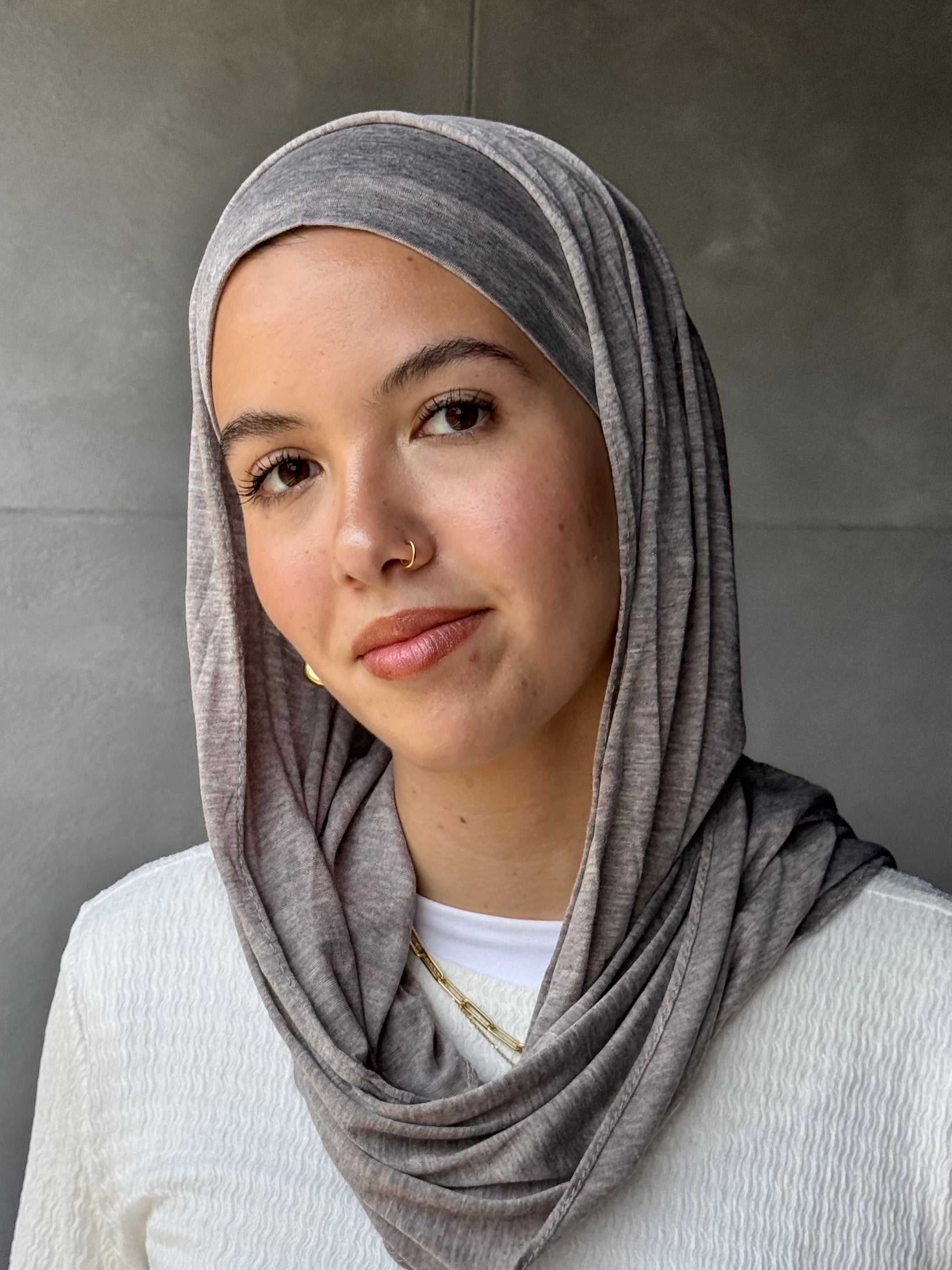 Mini Egdy scarf in Dusty lilac