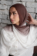 Linen Double Tone In Chocolate x Off-White