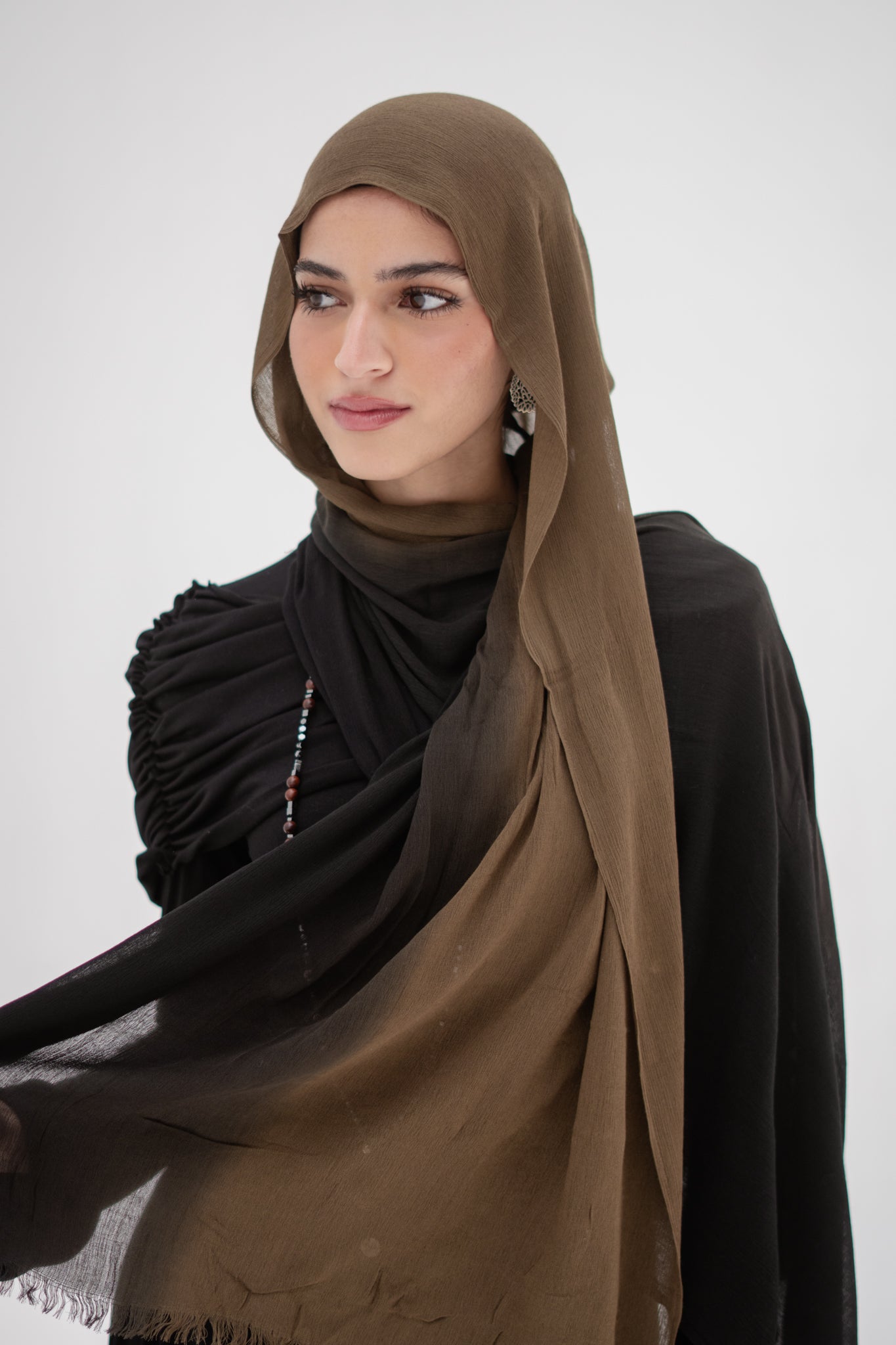 Linen Double Tone in Black x Zeity