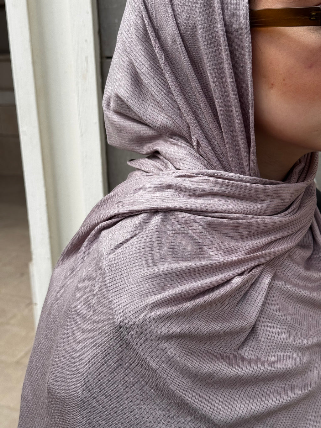 Lined Lycra with bandana in Light purple