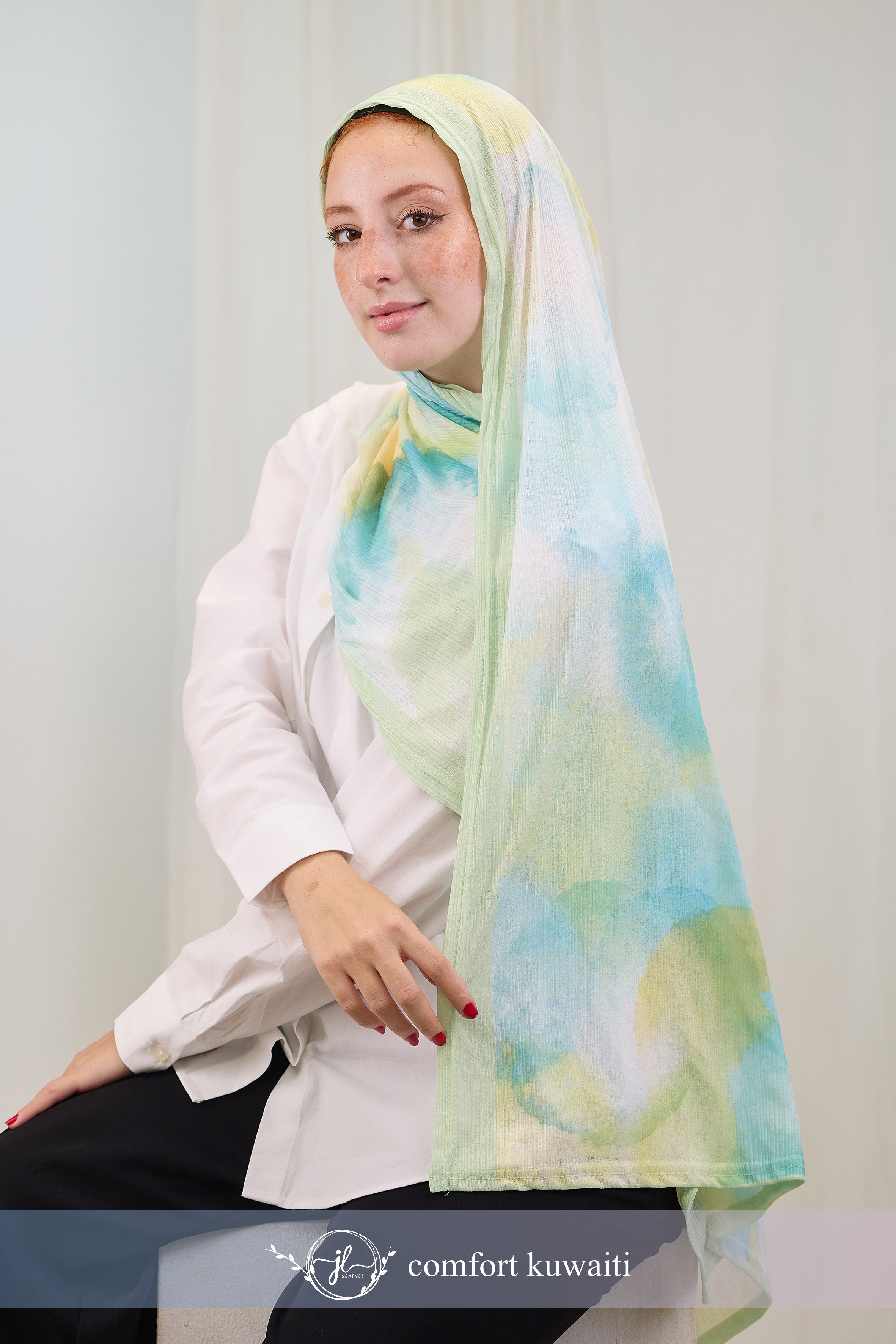 Comfort Printed Kuwaiti in Noor Prints "CPK-23"