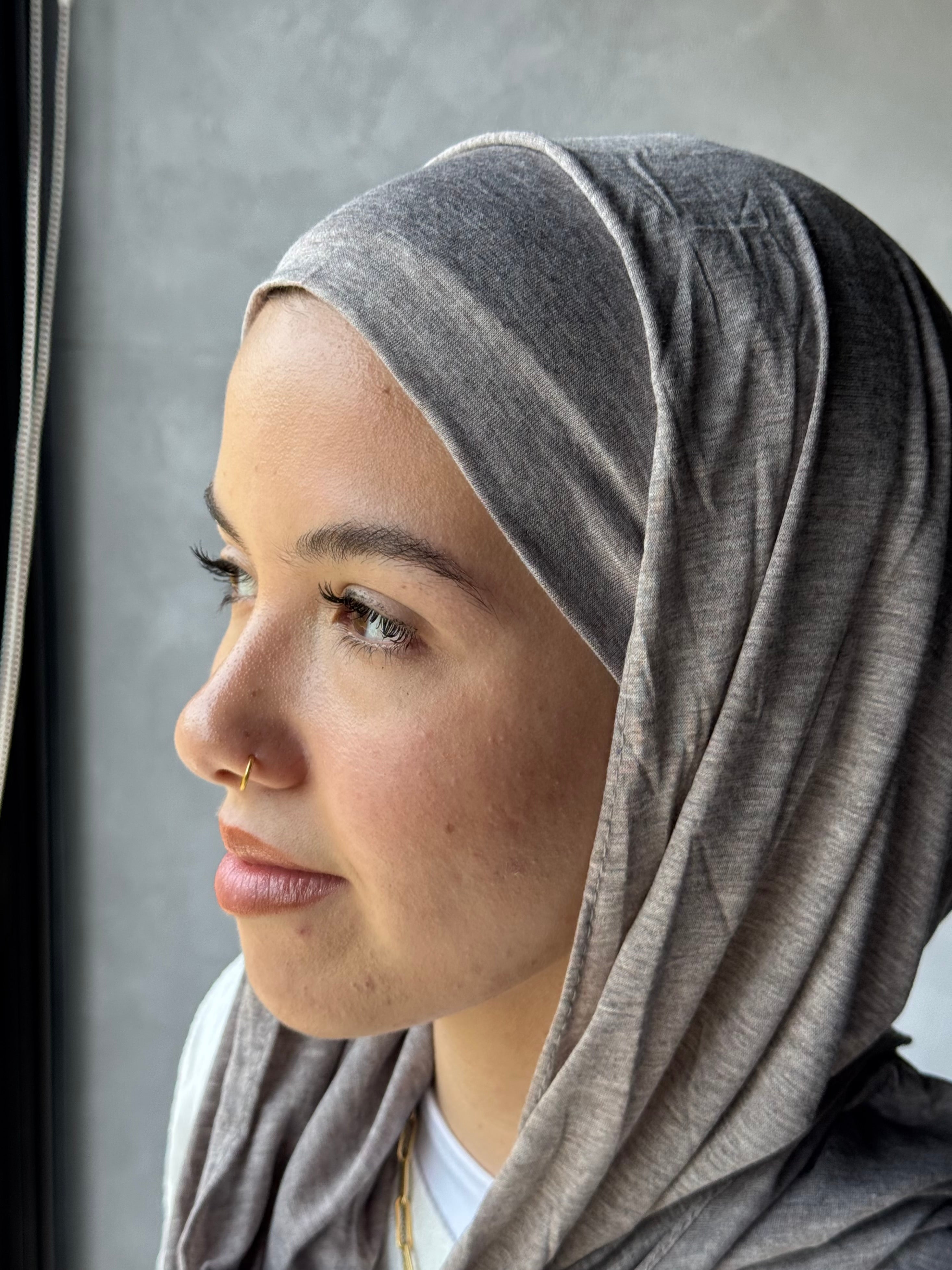 Mini Egdy scarf in Dusty lilac