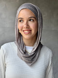 Mini Egdy scarf in Dusty lilac