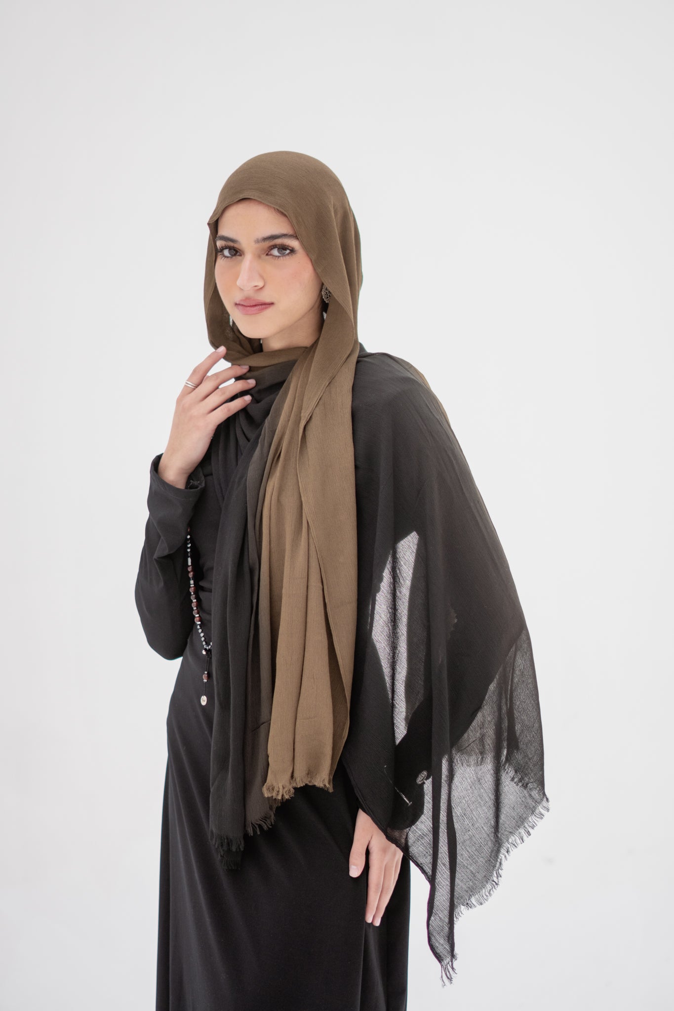 Linen Double Tone in Black x Zeity