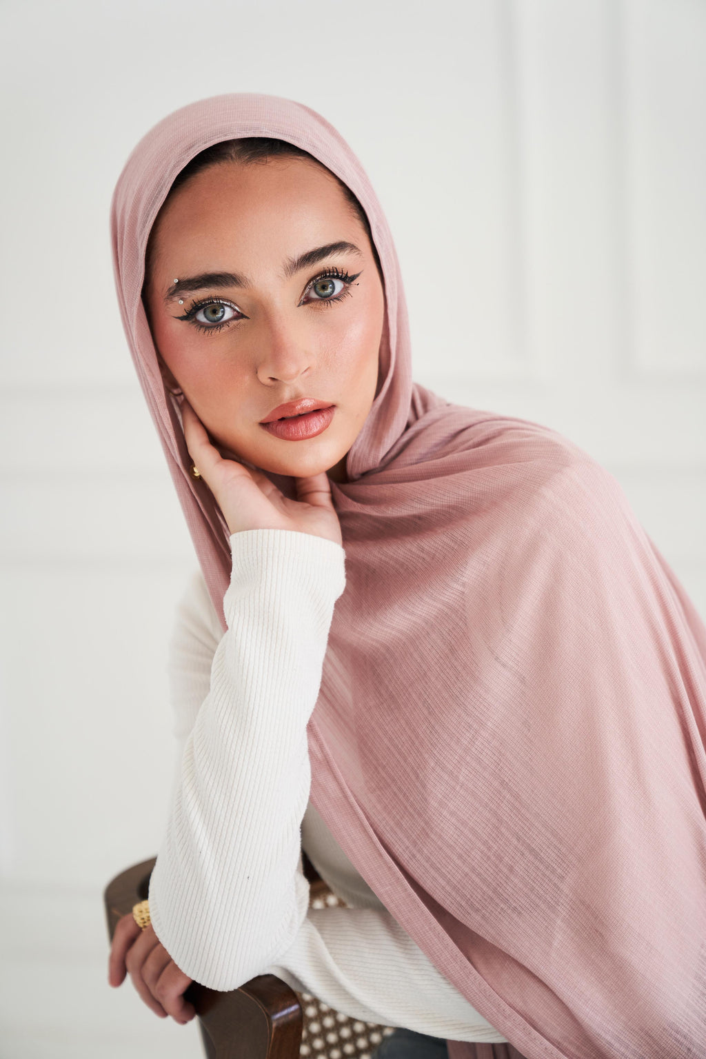 Knitted Lycra in Cashmere "KL-3"
