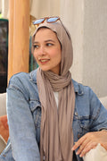 Knitted Lycra in Dark Caffe "KL-10"