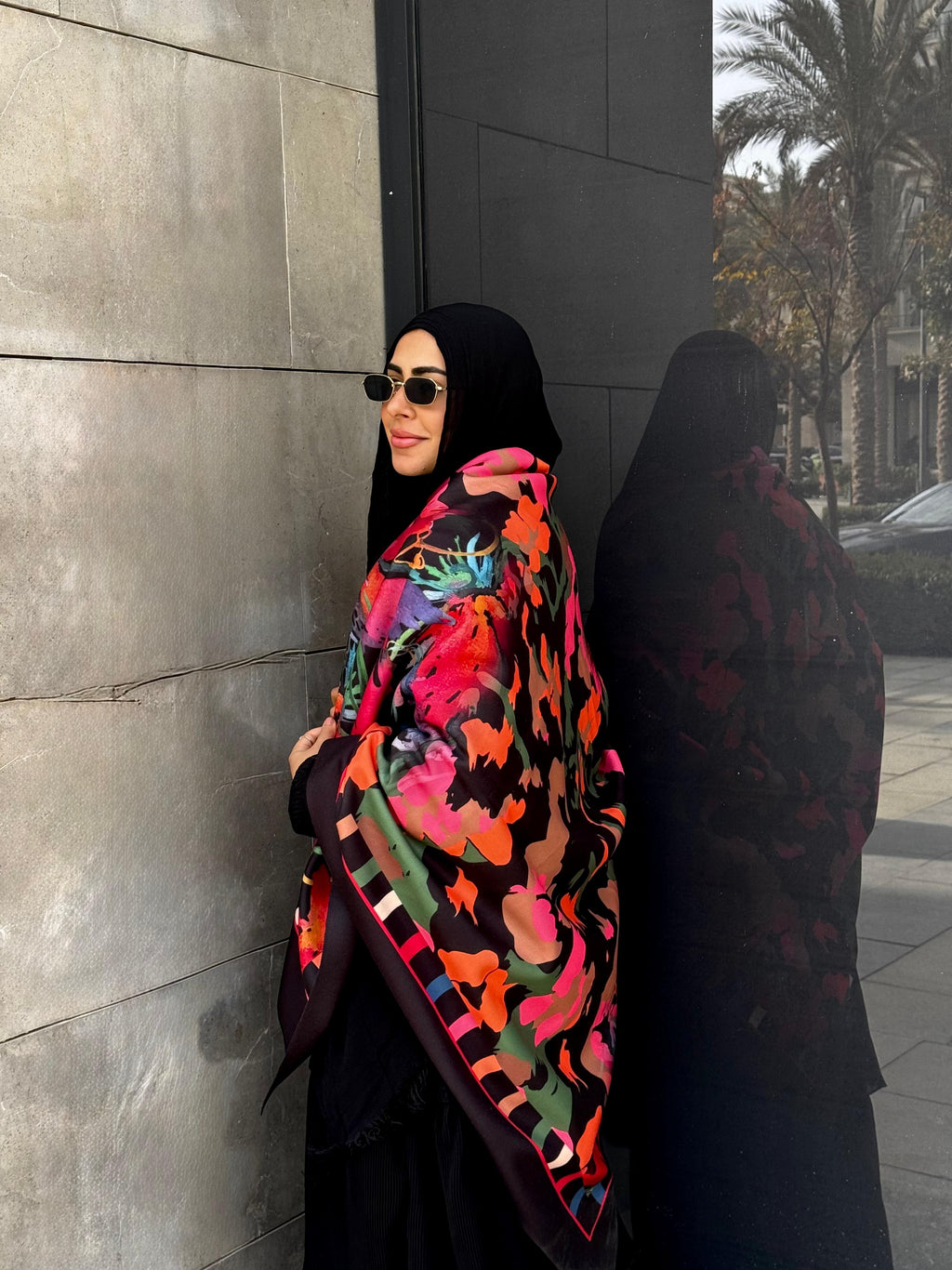 Shawl Black Whisper