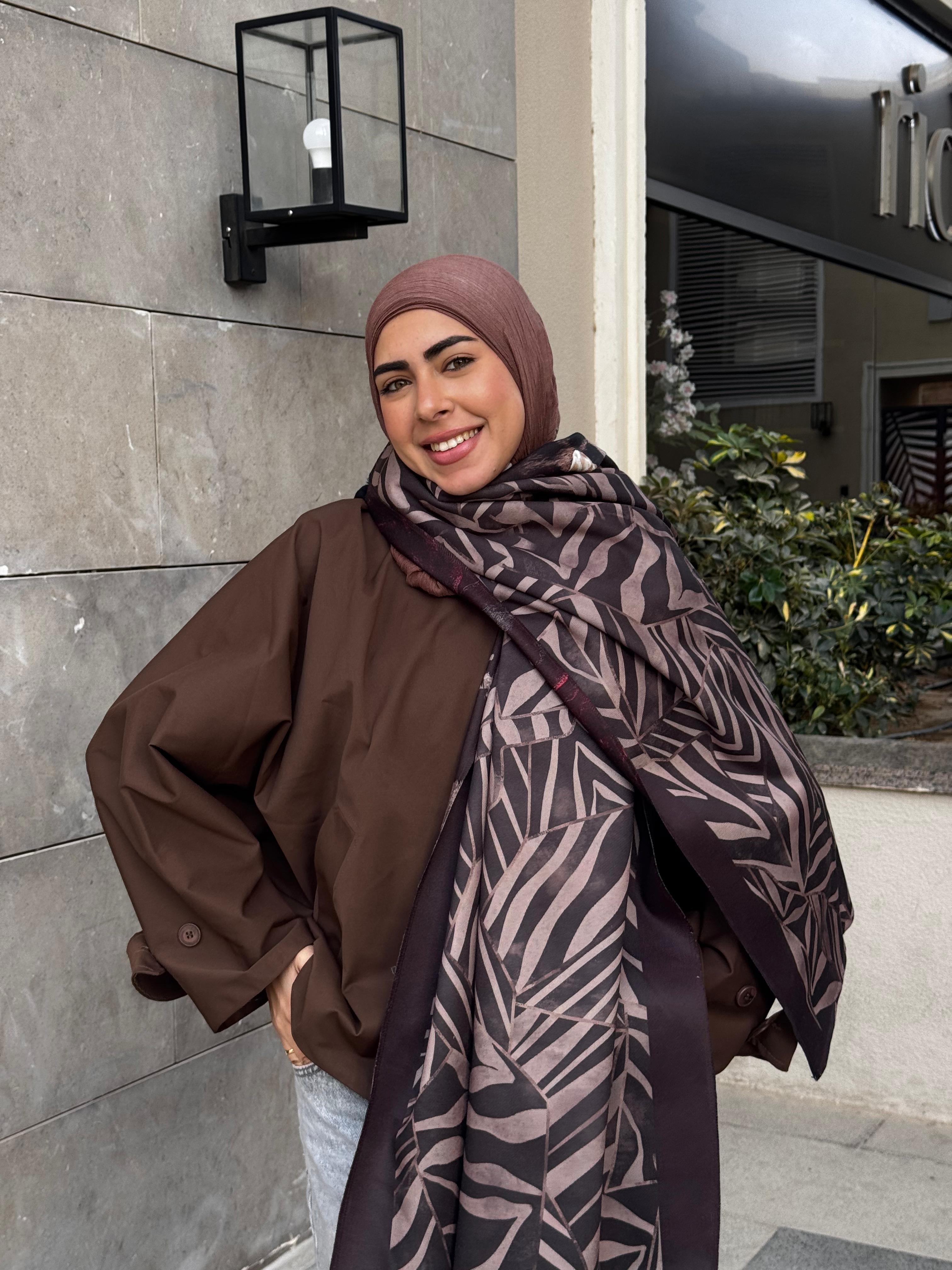 Shawl Espresso Brown