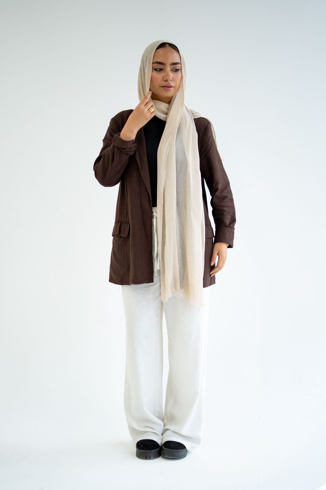 Linen Grace in Royal Light Beige  "LG-5"