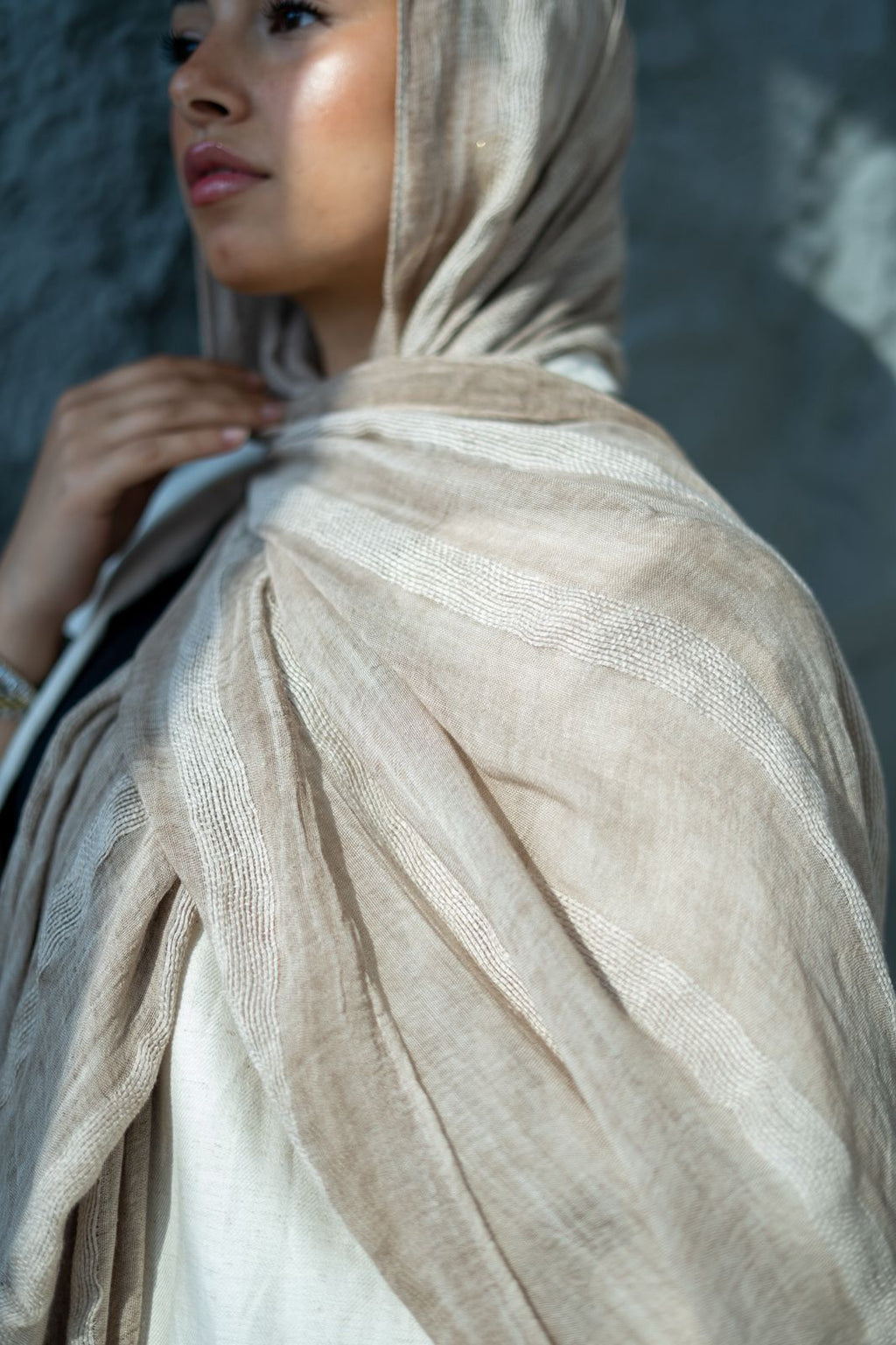 Lined Linen in Beige "LL-9"