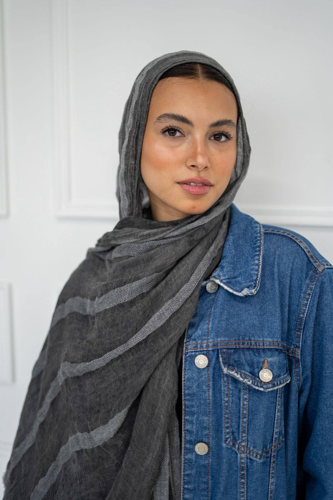Lined Linen in Dark Gray "LL-4"