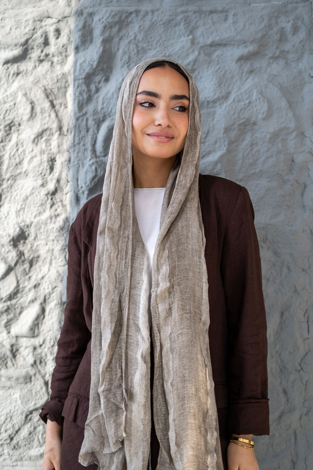 Lined Linen in Light Caffe "LL-7"