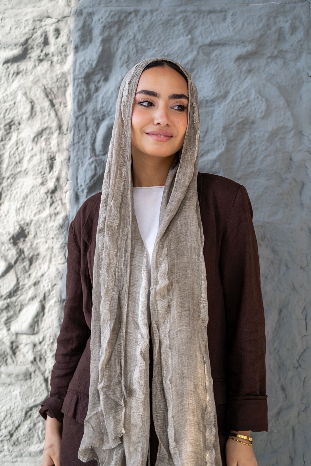 Lined Linen in Light Caffe "LL-7"