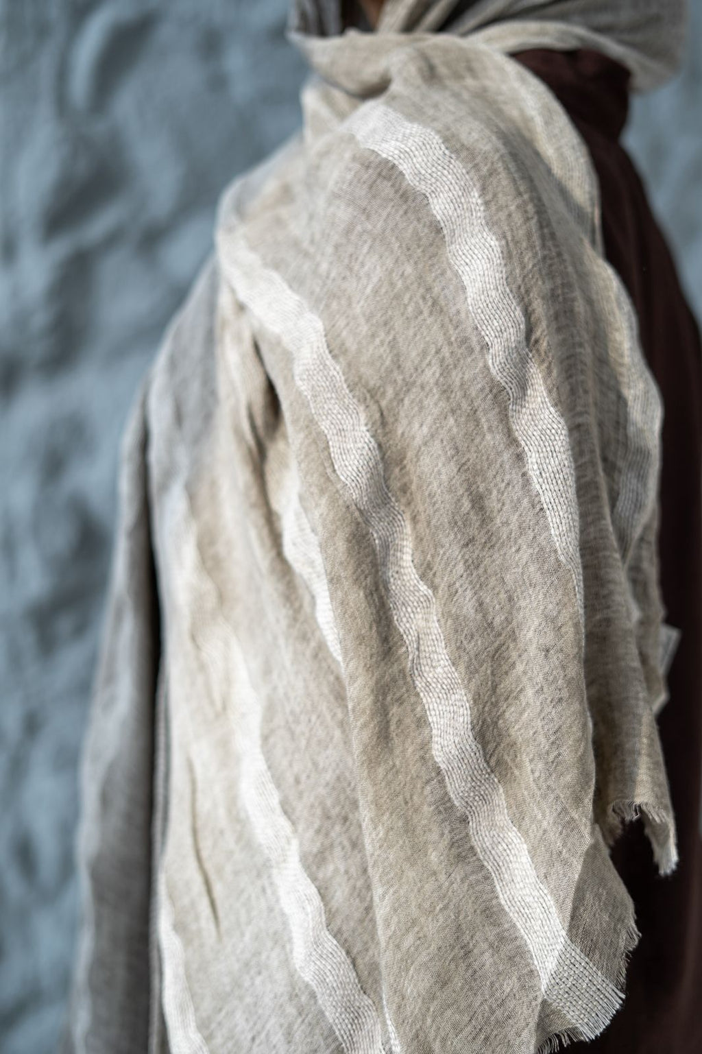 Lined Linen in Light Caffe "LL-7"