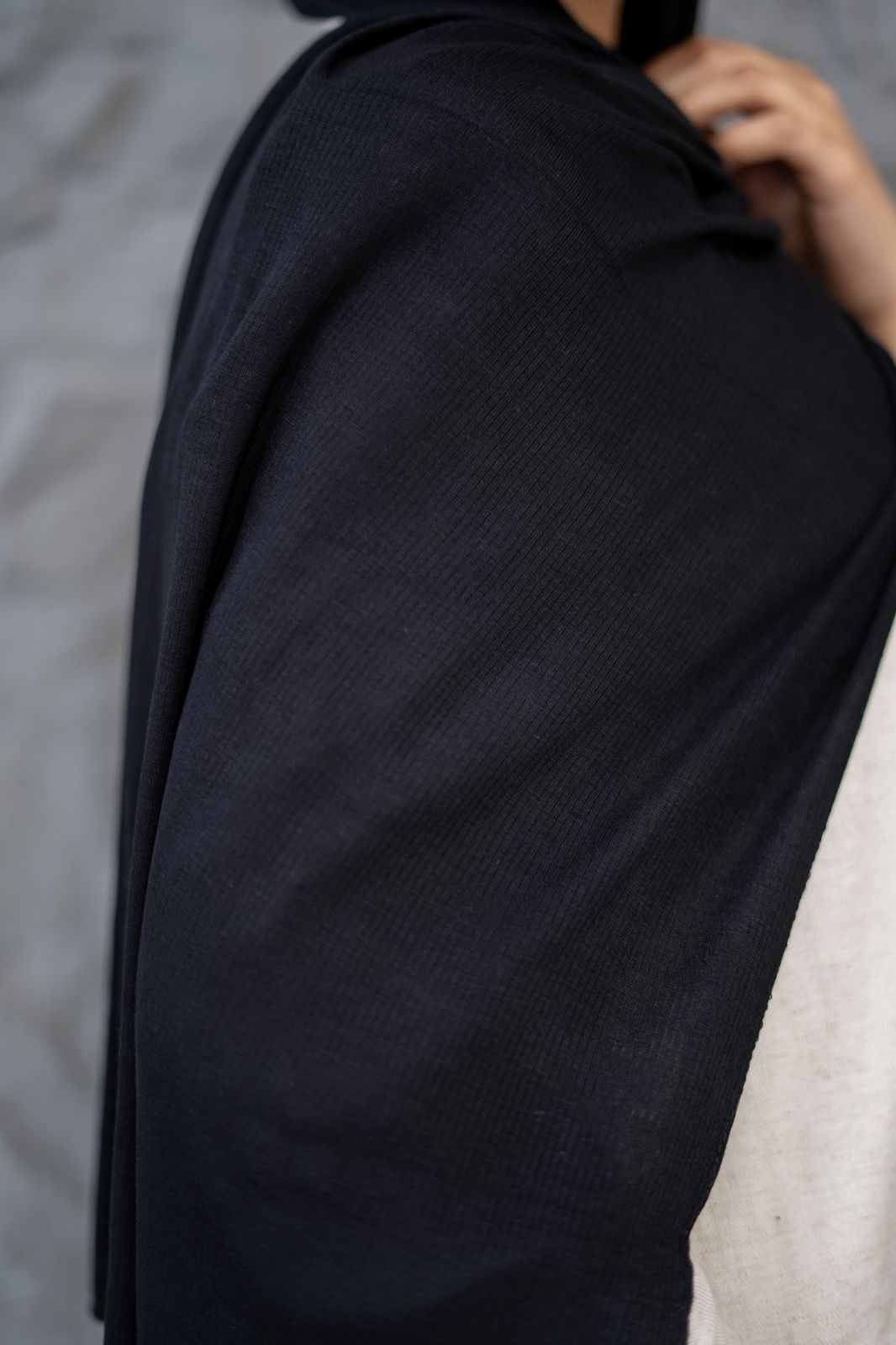 Lined Lycra with bandana Black