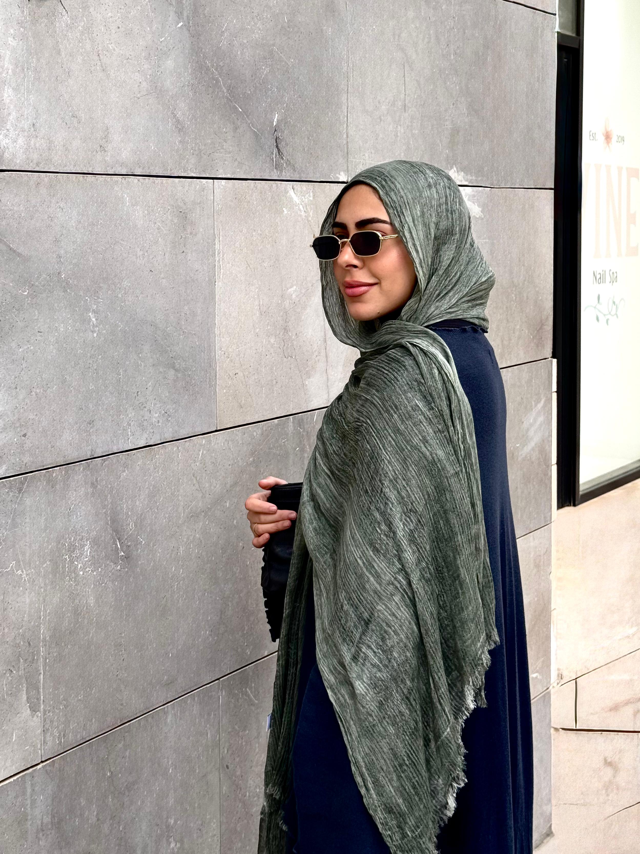 French Chiffon Scarf in Zeity "FC-26"