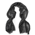 French Chiffon Scarf in Dark Gray "FC-12"